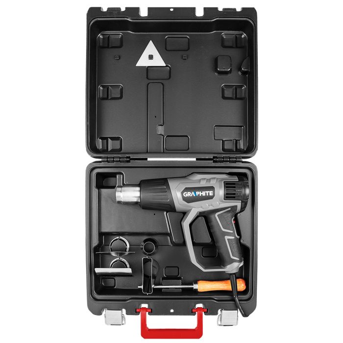 Horkovzdušná pistole s výkonem 2000 W, 59G526 GRAPHITE