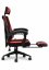Висококачествен червен геймърски стол COMBAT 4.2