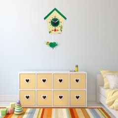 Leise laufende Uhr für das Kinderzimmer