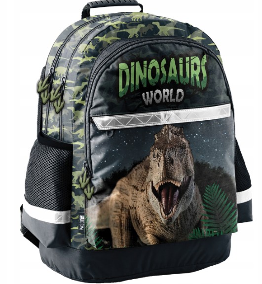 Set școlar din 5 piese pentru băieți  Dinosaurs World