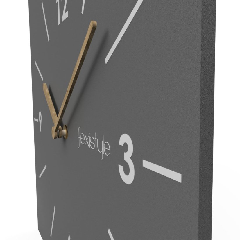 Wanduhr SCANDIC 30 cm - grau