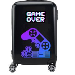 Troller de călătorie copii Game Over pe roți cu cifru