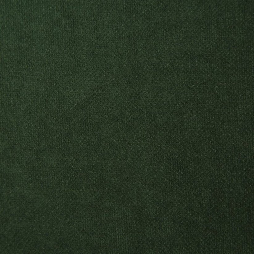 Draperie decorativă de culoare verde închis cu prindere 140 x 270 cm