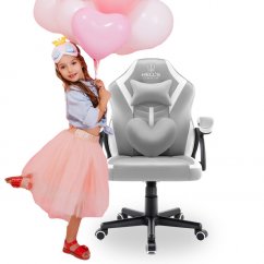 Детски стол за игра HC - 1001 сив