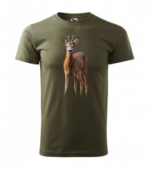 Lovska majica z motivom jelena
