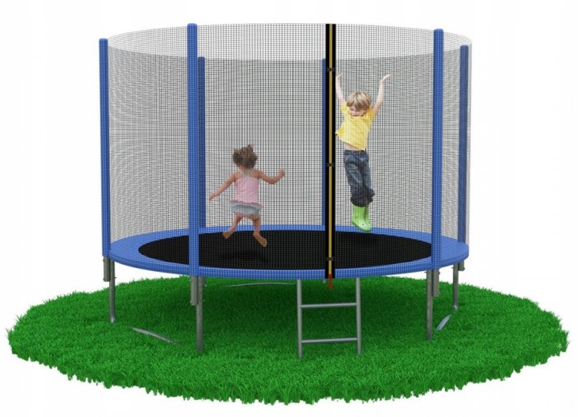 Záhradná trampolína s ochrannou sieťou 312 cm