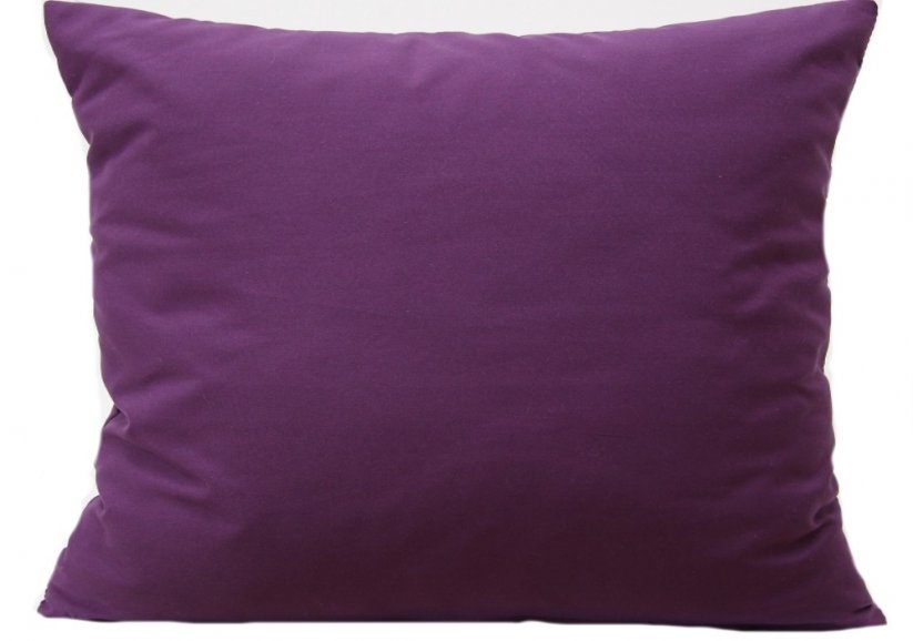 Față de pernă singură culoare în violet