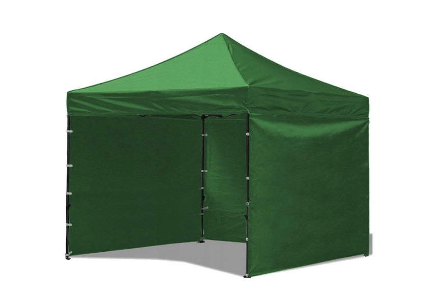 Tenda a tre pareti senza finestre