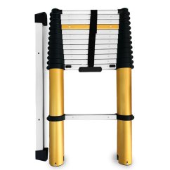 Aluminium-Teleskopleiter 13 Stufen 150 kg