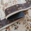 Оригинален винтидж килим за хол в кафяво и кремаво - Размерът на килима: Ширина: 200 см | Дължина: 290 см