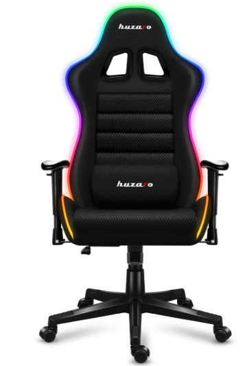 Profesionální LED herní křeslo FORCE 6.0 černé