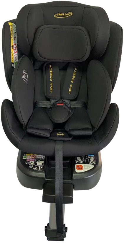 SUMMER BABY COMO scaun auto pivotant - negru