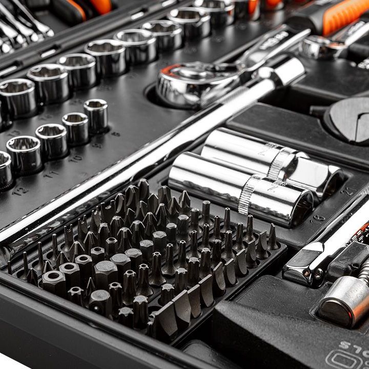 NEO TOOLS set alata od 143 dijela – Cr-V čelik, S2 bitovi