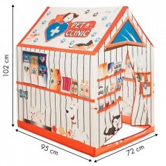 Dětský stan na hraní s designem pejsků