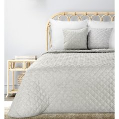 Moderný prehoz na posteľ béžovej farby