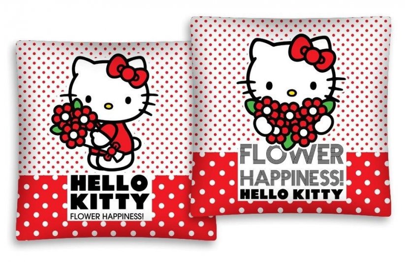 Obliečka na vankúš s motívom Hello Kitty JD52