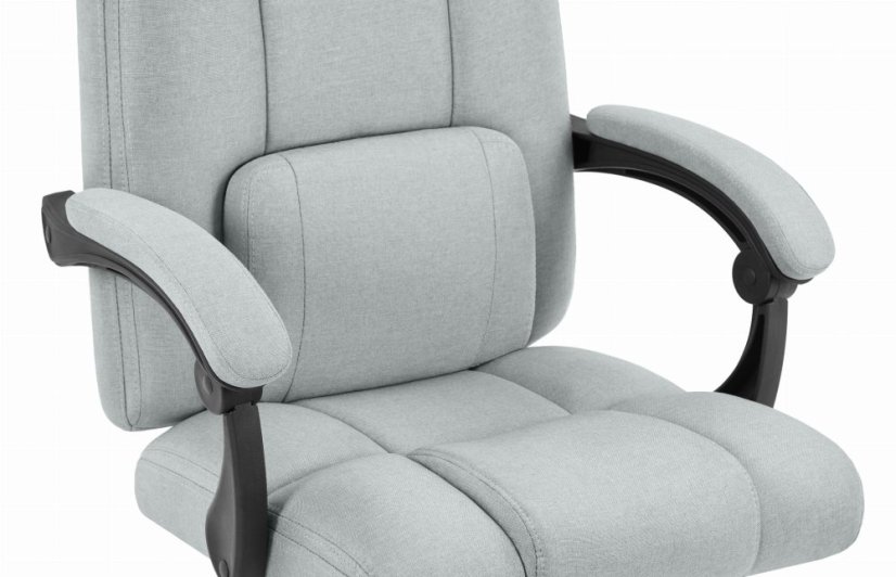 Ergonomska uredska stolica CABRO C505 do 150 kg siva