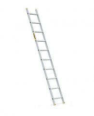Aluminijasta nosilna lestev z 10 stopnicami in nosilnostjo 150 kg