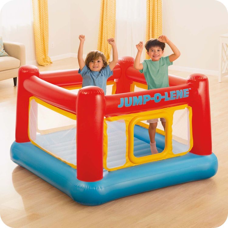 Aufblasbares Schloss für Kinder 174 x 174 x 122 cm