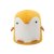 Kinderhocker mit Pinguinmotiv in gelb