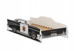 Hochwertiges Kinderbett für einen jungen Sheriff 160 x 80 cm
