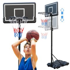 Výškovo nastaviteľný basketbalový kôš 1,8 - 2,13 m