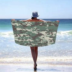 Strandtuch mit army Muster