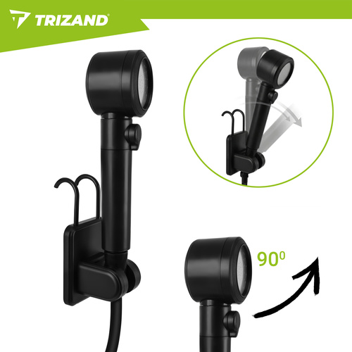 USB újratölthető hordozható kempingzuhany szivattyúval - 8000 mAh