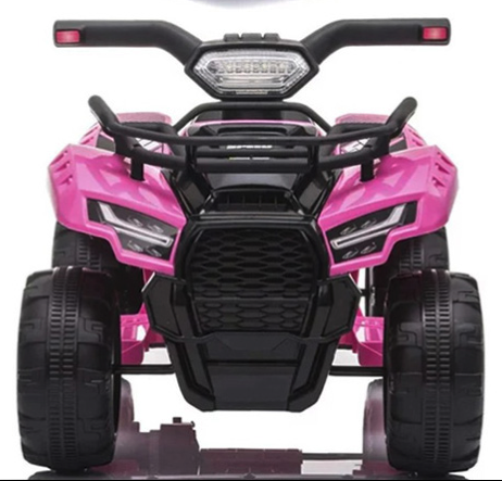 Detská akumulatorová štvorkolka ružová