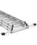 Многофункционална алуминиева стълба, 3 x 11 стъпала и товароносимост 150 кг