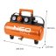 Akumulátorový kompresor NEO TOOLS Energy+ 18 V – 3,8 l, bez baterie
