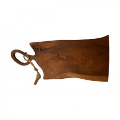 Atypické dřevěné servírovací prkénko 78 cm x 30 cm