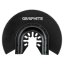 Lama semicircolare HCS per legno, 87 mm, 200 denti 56H062 GRAPHITE