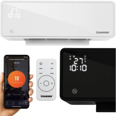 Cortina d'aria ZELVION 2000W con WiFi e riscaldatore ceramico PTC
