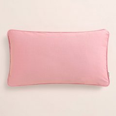 Față de pernă elegantă în roz închis 30 x 50 cm