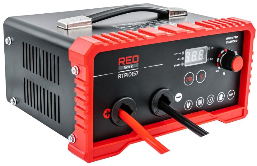 Invertorová nabíjačka RTPI0167 – 12 V / 24 V, 180 A