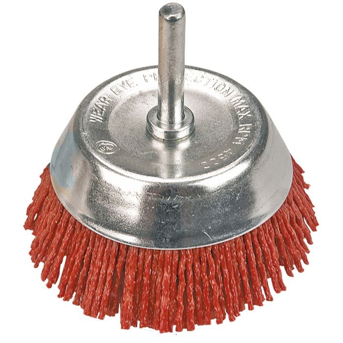 Perie abrazivă pentru cap cu tijă 75 mm 62H710 VERTO
