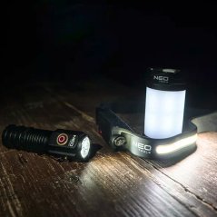 Set svjetala za preživljavanje - svjetiljka, kamperska svjetiljka i naglavna lampa