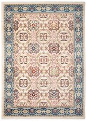 Tappeto orientale color crema in stile marocchino