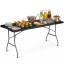 Masă de catering de grădină pliabilă 180 cm - negru