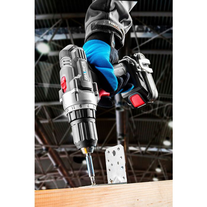 Aku vŕtačka Energy+ 18V, 58G000-SET1 GRAPHITE