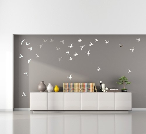 Oglinzi interioare decorative model păsări