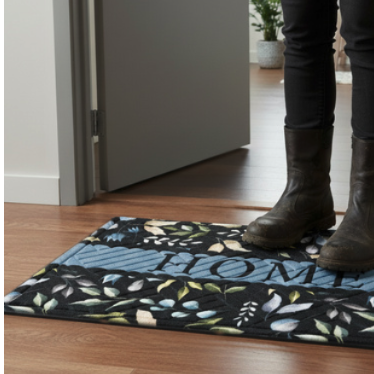 Covoraș de intrare HOME 75 x 45 cm - antiderapant și ușor de întreținut