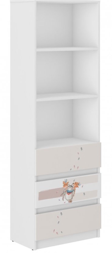 Raft pentru copii pentru jucării cu animale 180x33x60 cm