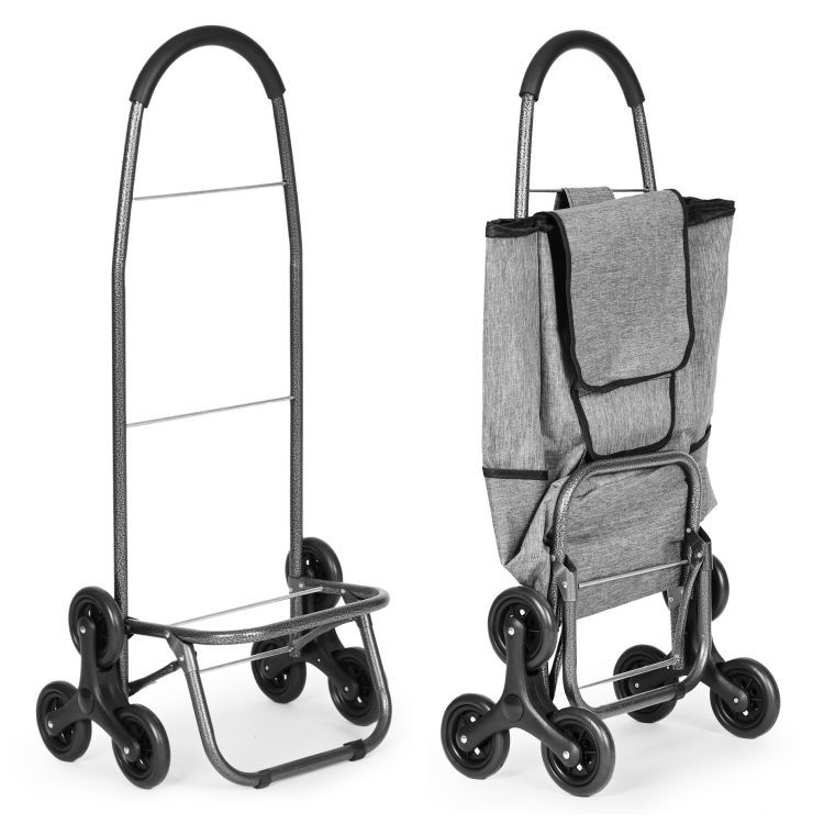 Összecsukható bevásárlókocsi hármas kerekekkel 33 l