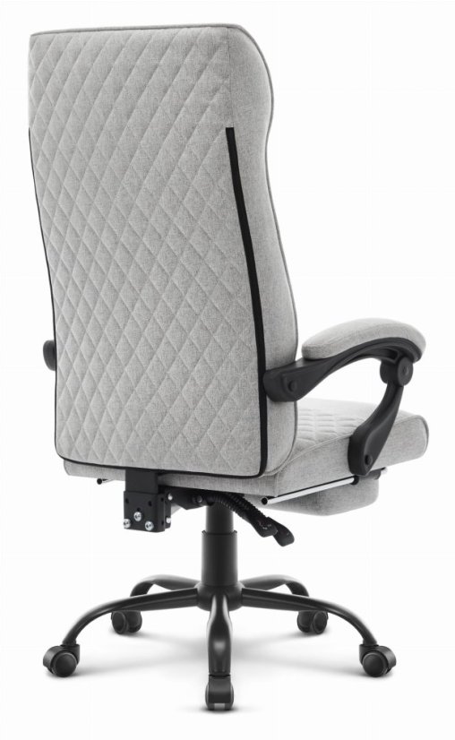 Scaun de birou ergonomic HC-1030, cu șezut cu arc și capacitate de încărcare de 120 kg – gri