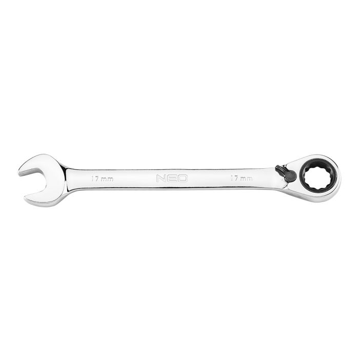 Chiavi combinate con cricchetto e interruttore, set di 12, 8 - 19 mm, custodia morbida 09-345 NEO