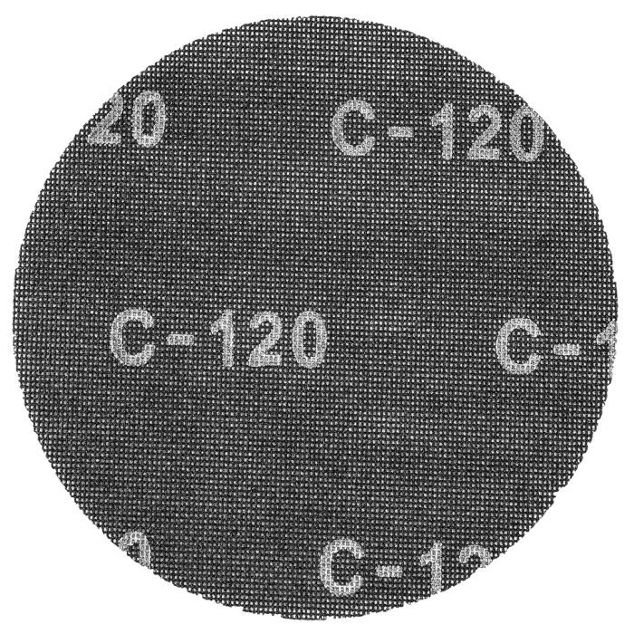 Disco in rete abrasiva in velcro 59G260GRAPHITE Disco in rete abrasiva in velcro 59G260GRAPHITE