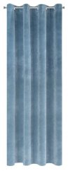 Krásne modré jednofarebné závesy 140 x 250 cm