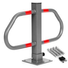 Pevná parkovací zábrana, zámek na klíč 70,5 x 50 x 18 cm